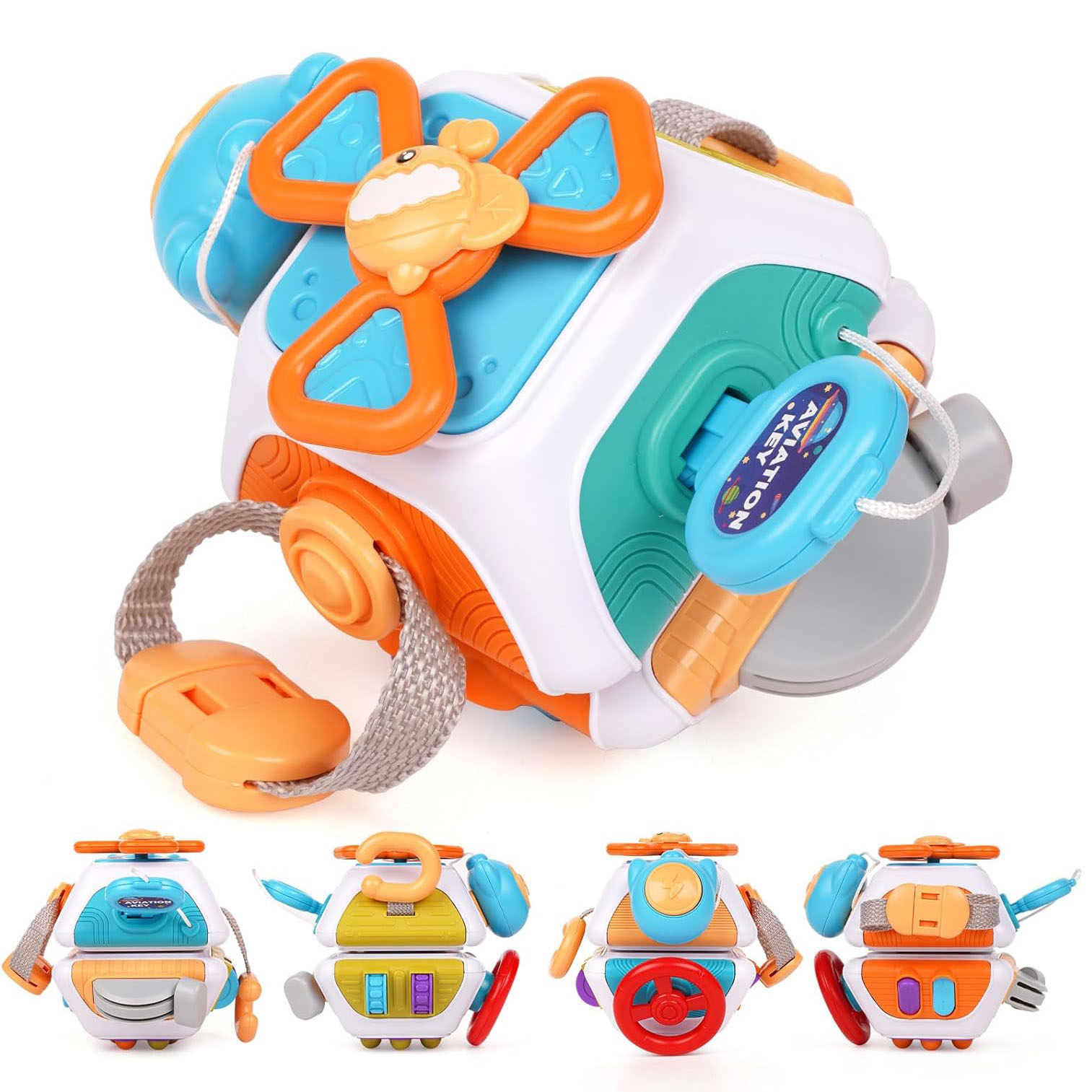 ベビービジーボードキューブモンテッソーリ感覚おもちゃ幼児教育 - Travel Accessories Toddler のレビューと価格