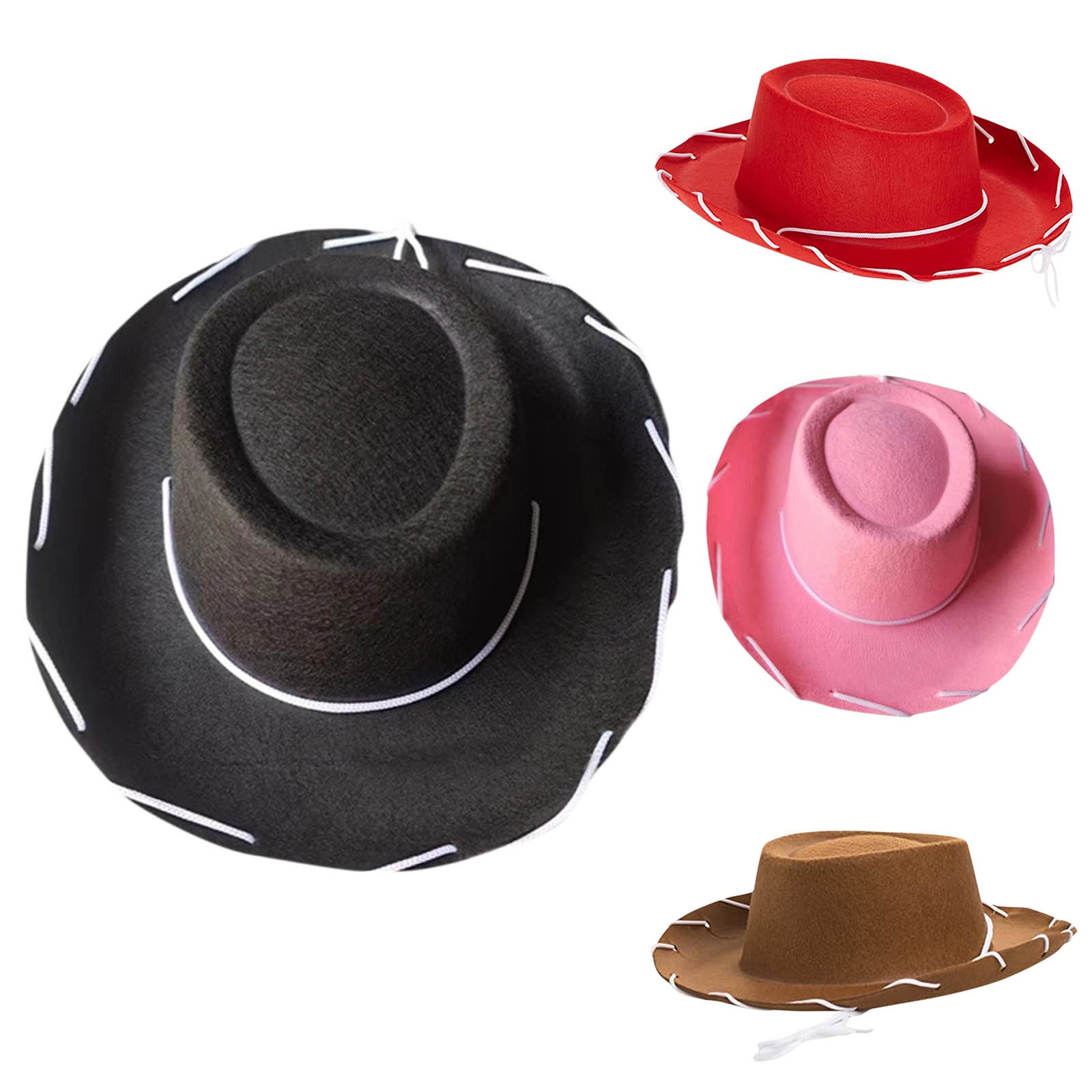 キッズカウボーイハット クラシックウエスタンカウガールフェル - Travel Accessories Toddler のレビューと価格