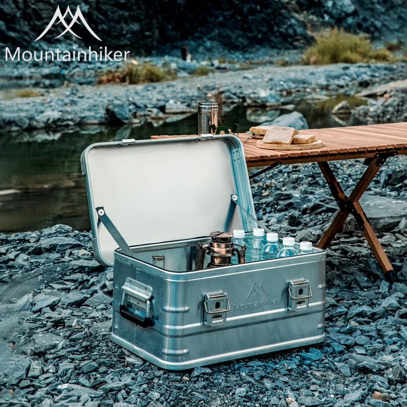 Mountainhiker 新しいアルミ合金屋外収納ボックス - Travel Accessories Box のレビューと価格