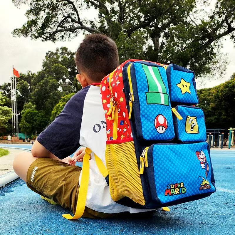 漫画マリオバックパックかわいい子供用大容量スクールバッグ旅行 - Travel Accessories Toddler のレビューと価格