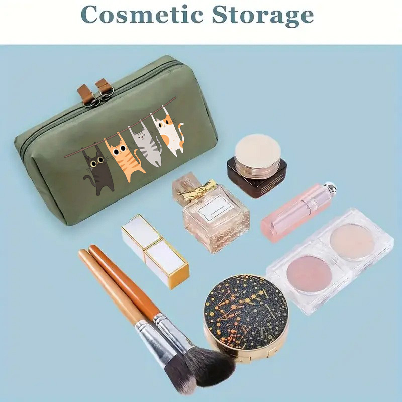魅力的なトラベル用化粧ポーチ 女性用 コンパクト ジッパー付 - Travel Accessories Needed のレビューと価格