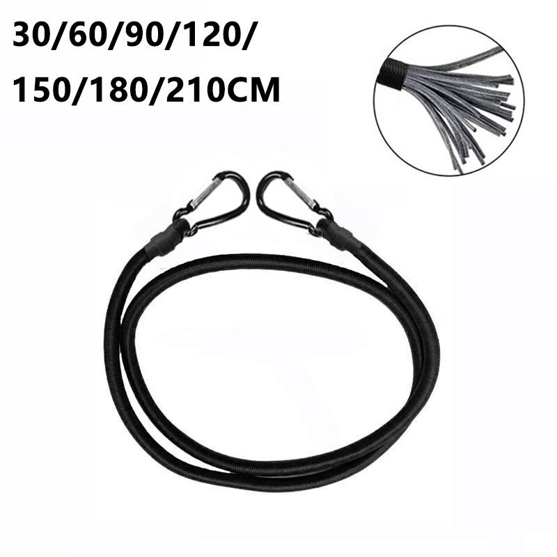 30～210cm伸縮式弾性ロープ 軽量フック付き 弾性ロープ - Travel Accessories Luggage Straps のレビューと価格