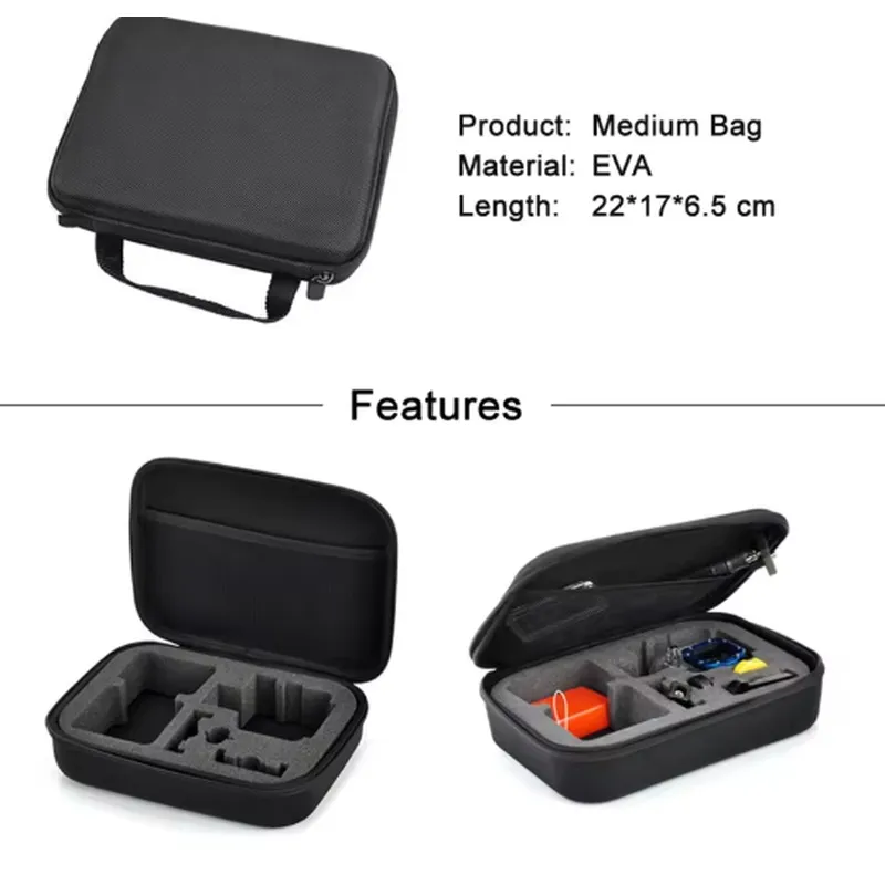 落下防止トラベルキャリーボックス、GoPro Hero 12 - Travel Accessories Box のレビューと価格