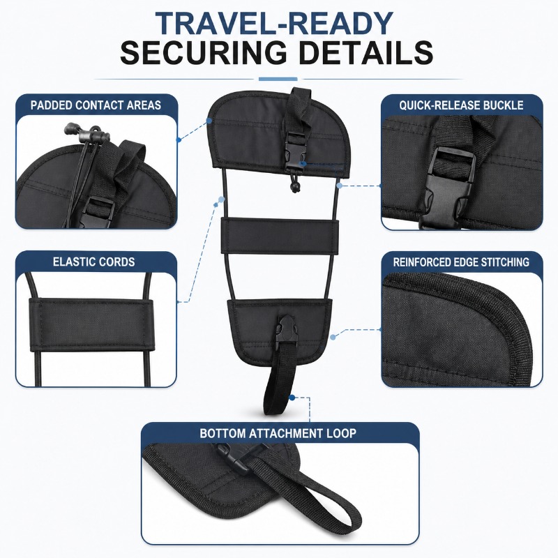 耐摩耗性オックスフォードクロスラゲージストラップ1個、旅行荷 - Travel Accessories Luggage Straps のレビューと価格