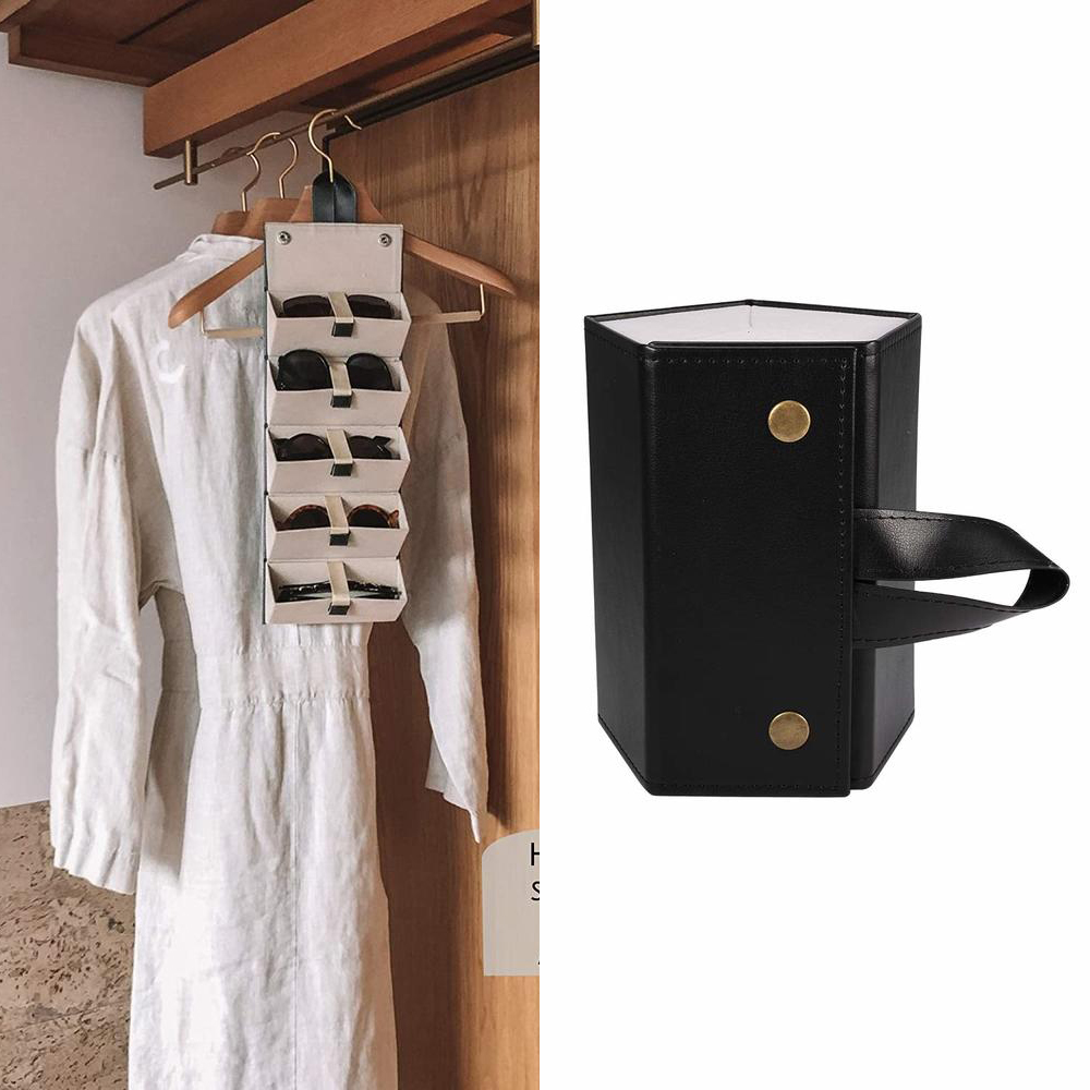 メガネ収納 眼鏡ホルダー トラベルケース PU素材 サングラ - Travel Accessories Gift Ideas のレビューと価格